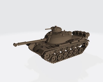 M48 Patton [US] – Cold War / Vietnam – 3D Printed Model Kit