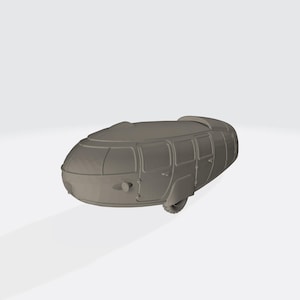 Dymaxion Car [US] – Interwar – 3D Printed Model Kit