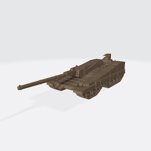 Object 490B [SU] – Soviet Belka Prototype Tank – 3D Printed Model Kit