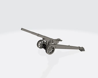 Canon de 155 GPF [FR] – WWI Heavy Artillery – 3D Printed Model Kit