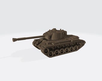 M46 Patton [US] – Korean War Medium Tank – 3D Printed Model Kit