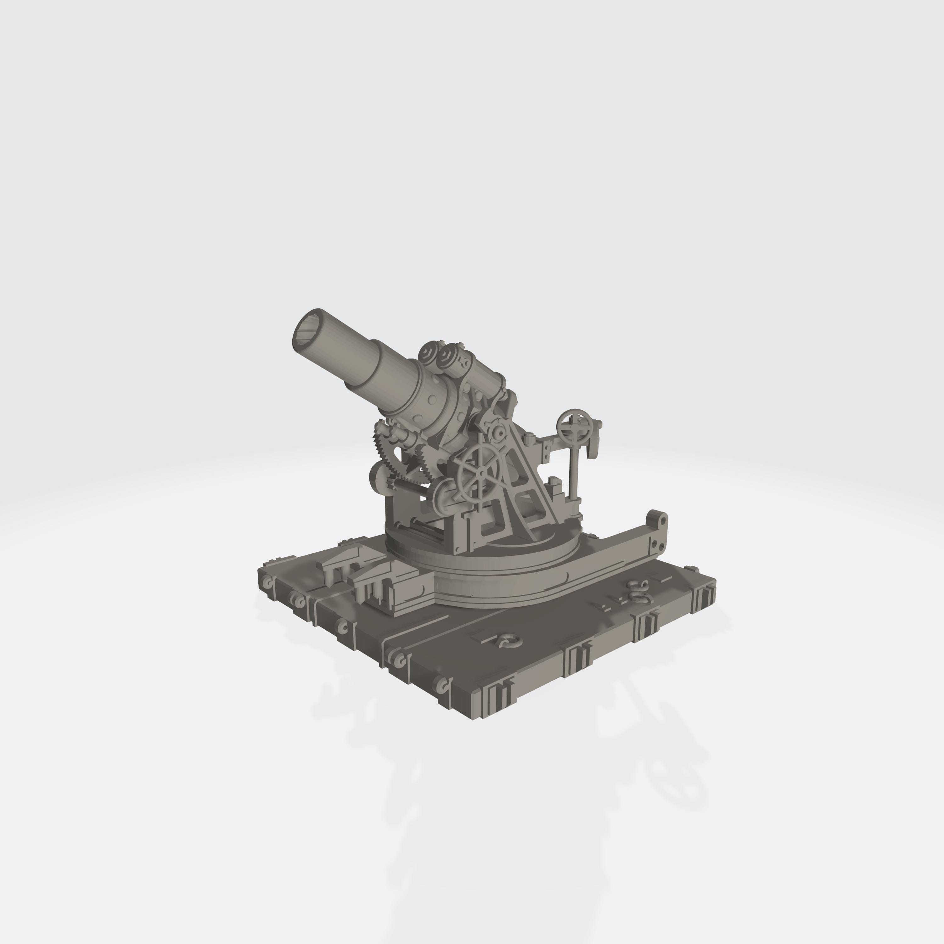 Škoda 305 Mm Mörser [AH] – WWI – 3D Printed Model Kit - Etsy