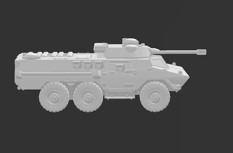 Ratel IFV [ZA] – Cold War – 3D Printed Model Kit - Etsy Australia