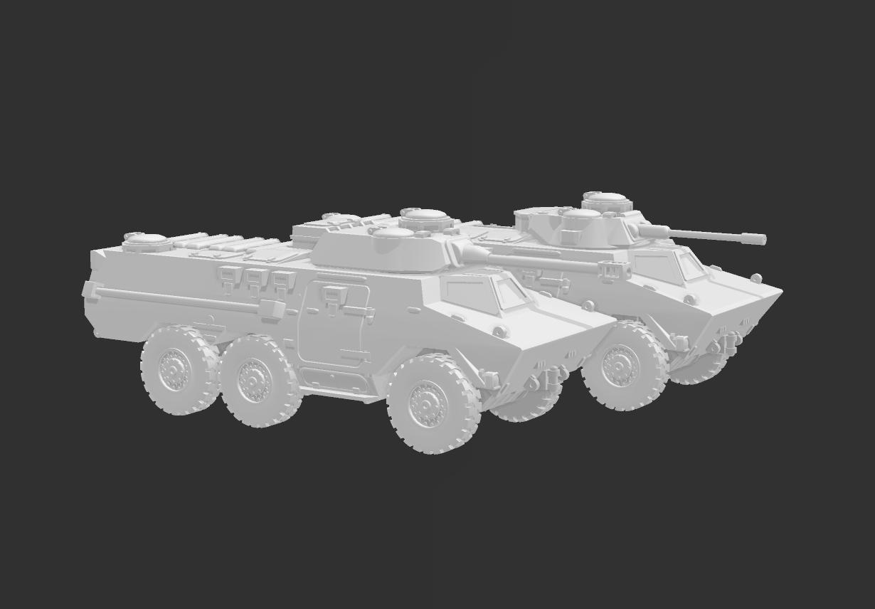 Ratel IFV [ZA] – Cold War – 3D Printed Model Kit - Etsy Australia