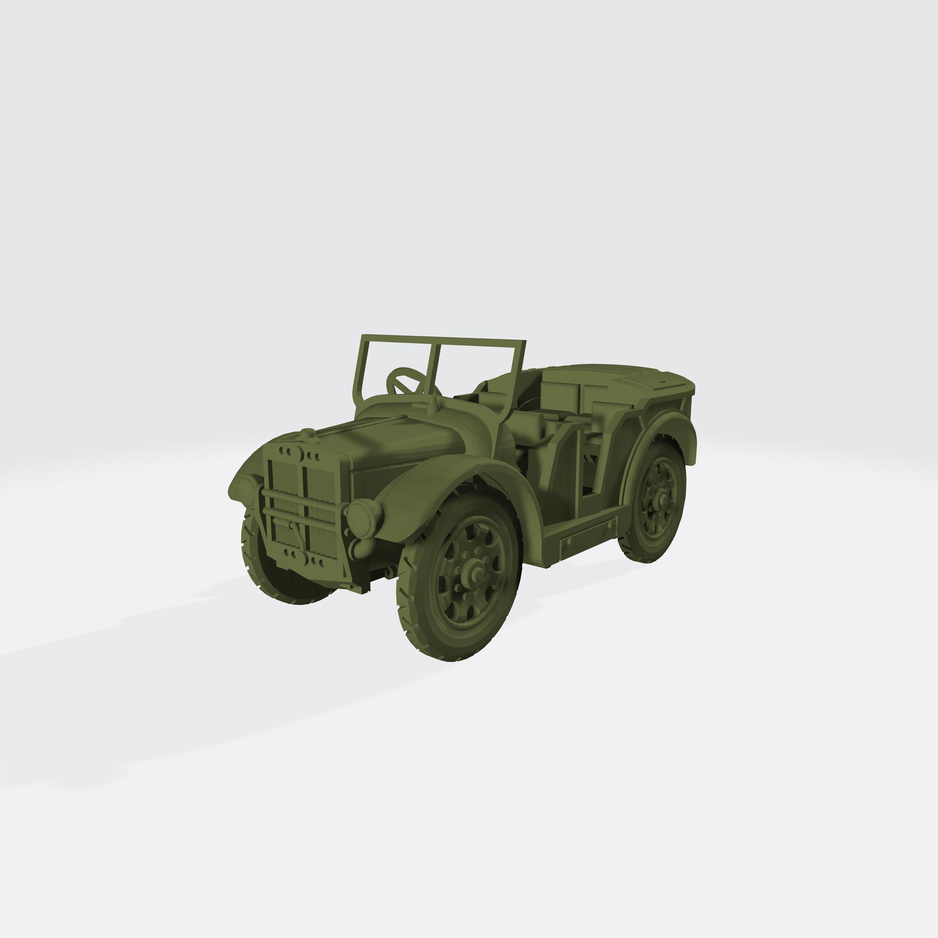 SPA TL.37 [IT] – 1937 Artillery Tractor – 3D Printed Model Kit - Etsy