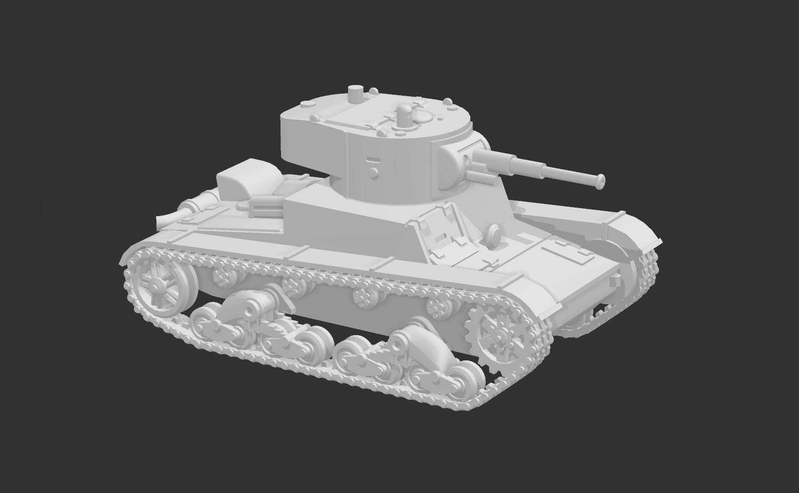 T-26 [SU] – WWII – 3D Printed Model Kit - Etsy