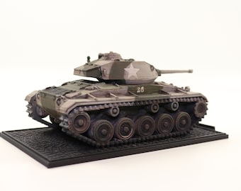 M24 Chaffee Tank model 3D printed scale 1/35