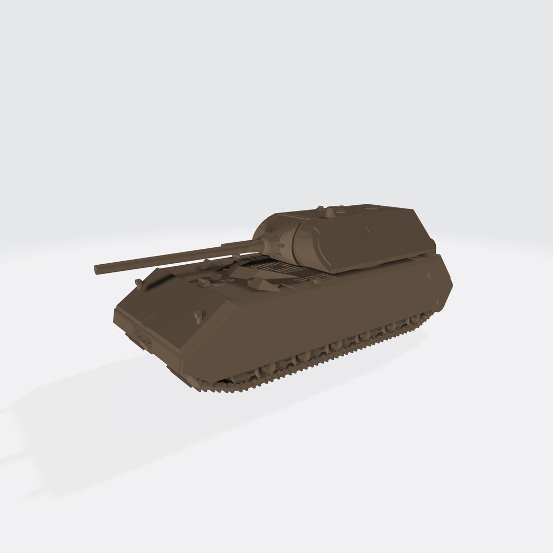 Maus [GE] – WWII – 3D Printed Model Kit - Etsy