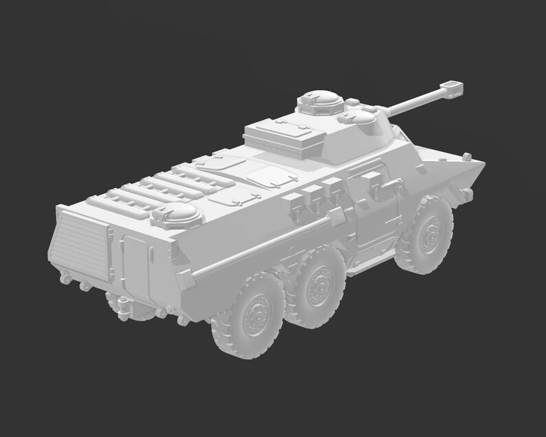 Ratel IFV [ZA] – Cold War – 3D Printed Model Kit - Etsy Australia