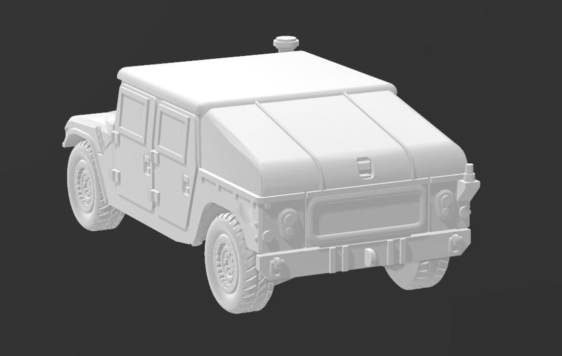 HMMWV Humvee [US] – Cold War – 3D Printed Model Kit - Etsy UK