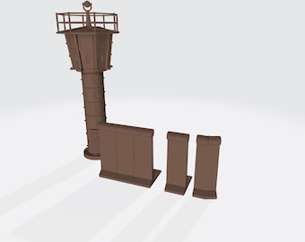 Berlin Wall Section – Cold War Landmark – 3D Printed Scenery