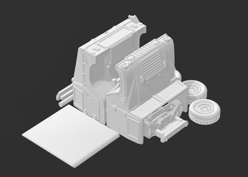 HMMWV Humvee [US] – Cold War – 3D Printed Model Kit - Etsy UK