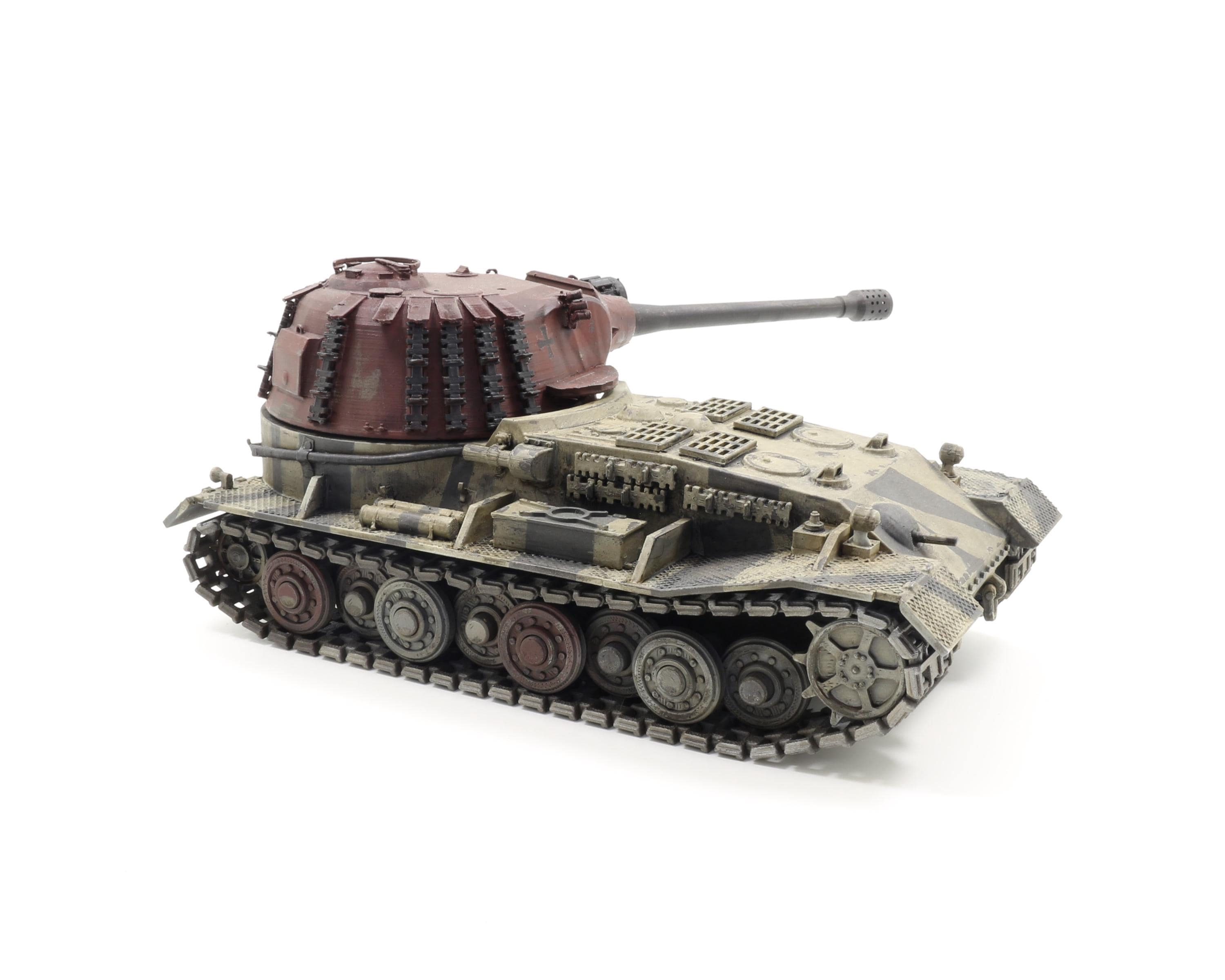 VK 72.01 K 戦車モデル 3Dプリントスケール 1/35 - Etsy 日本