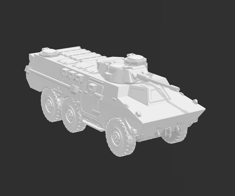 Ratel IFV [ZA] – Cold War – 3D Printed Model Kit - Etsy Australia