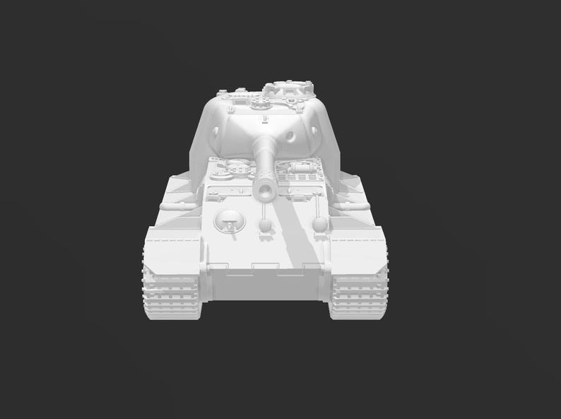 Leichter Löwe [GE] – WWII Super-heavy Tank Prototype – 3D Printed Model ...