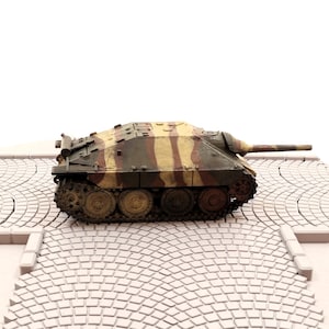 Hetzer Tank Model - 1/35 Scale, 3D Printed, and Painted
