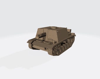StuIG 33B Early Hull [GE] – Assault Infantry Gun – 3D Printed Model Kit