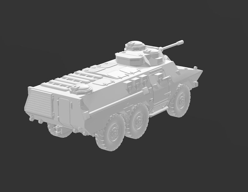 Ratel IFV [ZA] – Cold War – 3D Printed Model Kit - Etsy Australia