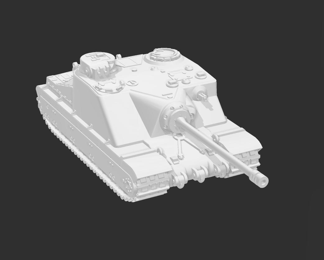 Tortoise Model Kit A39 Tortoise – WWII Heavy Assault Tank – 3D Printed Model Kit - Etsy