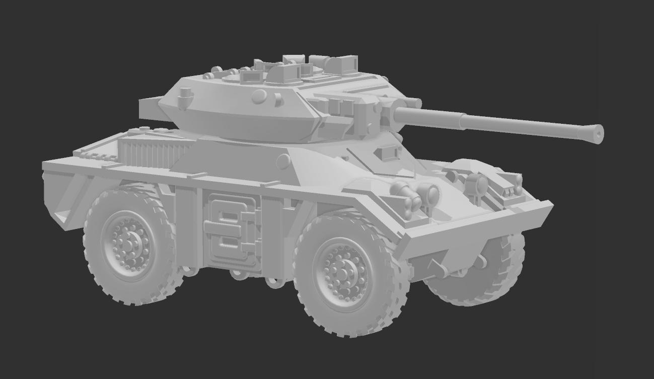 FV721 Fox [UK] – Cold War – 3D Printed Model Kit - Etsy