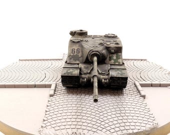 Modelo de tanque de asalto pesado Tortoise (A39): escala 1/35, impreso en 3D y pintado