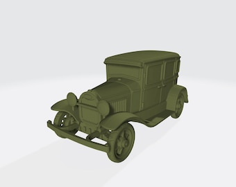 Model A [US] – 1920s Classic Sedan – 3D Printed Model Kit