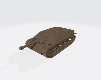 Jagdpanzer IV [GE] – WWII Tank Destroyer – 3D Printed Model Kit
