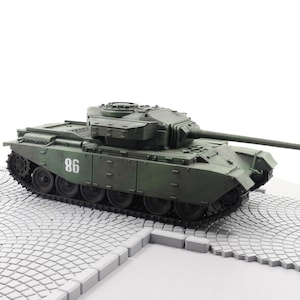 Centurion Tank Model - 1/35 Scale, 3D Printed, and Painted