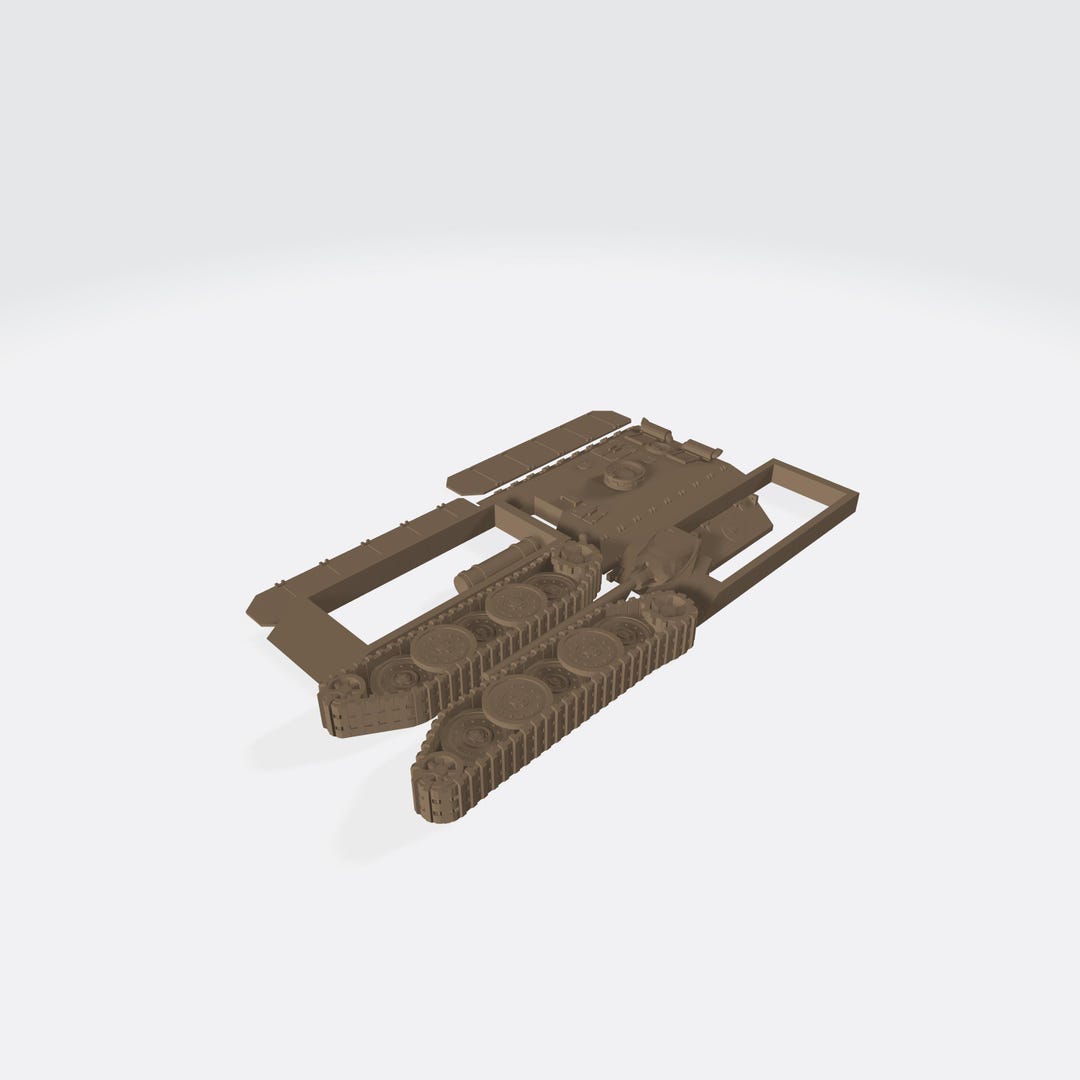 E 25 German Tank Destroyer WWII Prototype – 3D Printed Model Kit ...