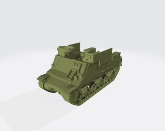 Priest Kangaroo [CA] – WWII Armoured Personnel Carrier – 3D Printed Model Kit