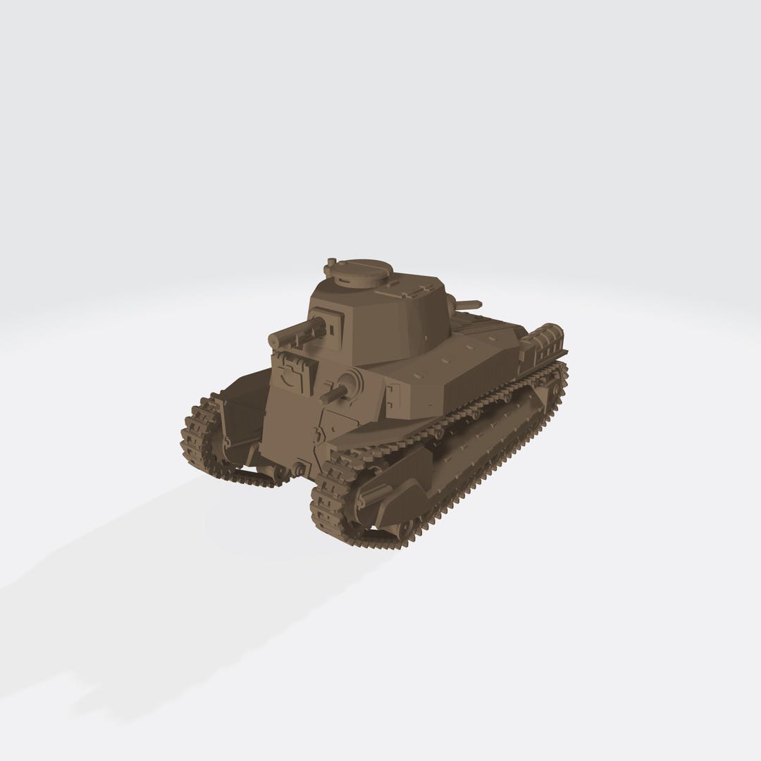 Type 89 I-go [JP] – Interwar – 3D Printed Model Kit - Etsy