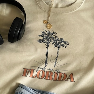 Pull ou t-shirt Florida /Crewneck blanc / Poètes torturés / T-shirt TTPD Taylor Merch /crewneck /TTPD