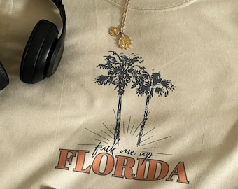 Florida trui of tshirt/Crewneck wit/gemarteld dichters/TTPD Taylor Merch tshirt/crewneck/TTPD