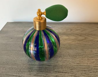 ソフトポーチ入りヴィンテージ鳥モチーフ香水瓶 - Etsy 日本