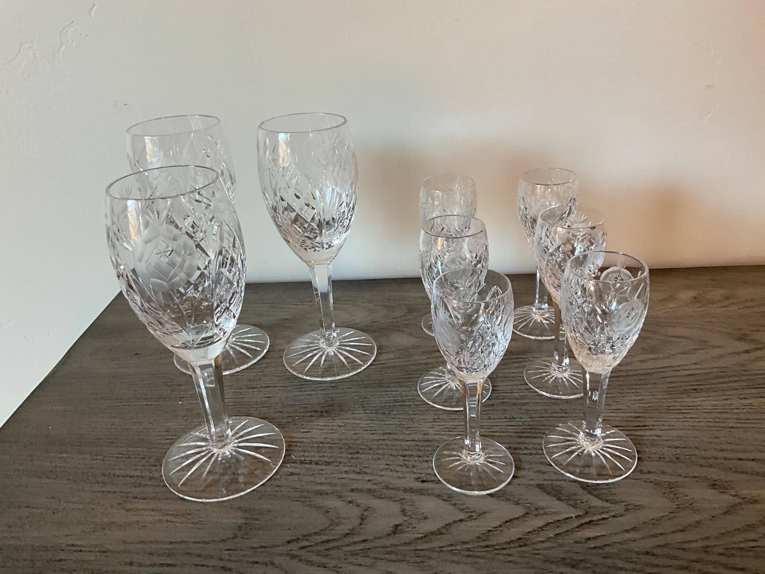 Vintage Cordial Glasses - Etsy