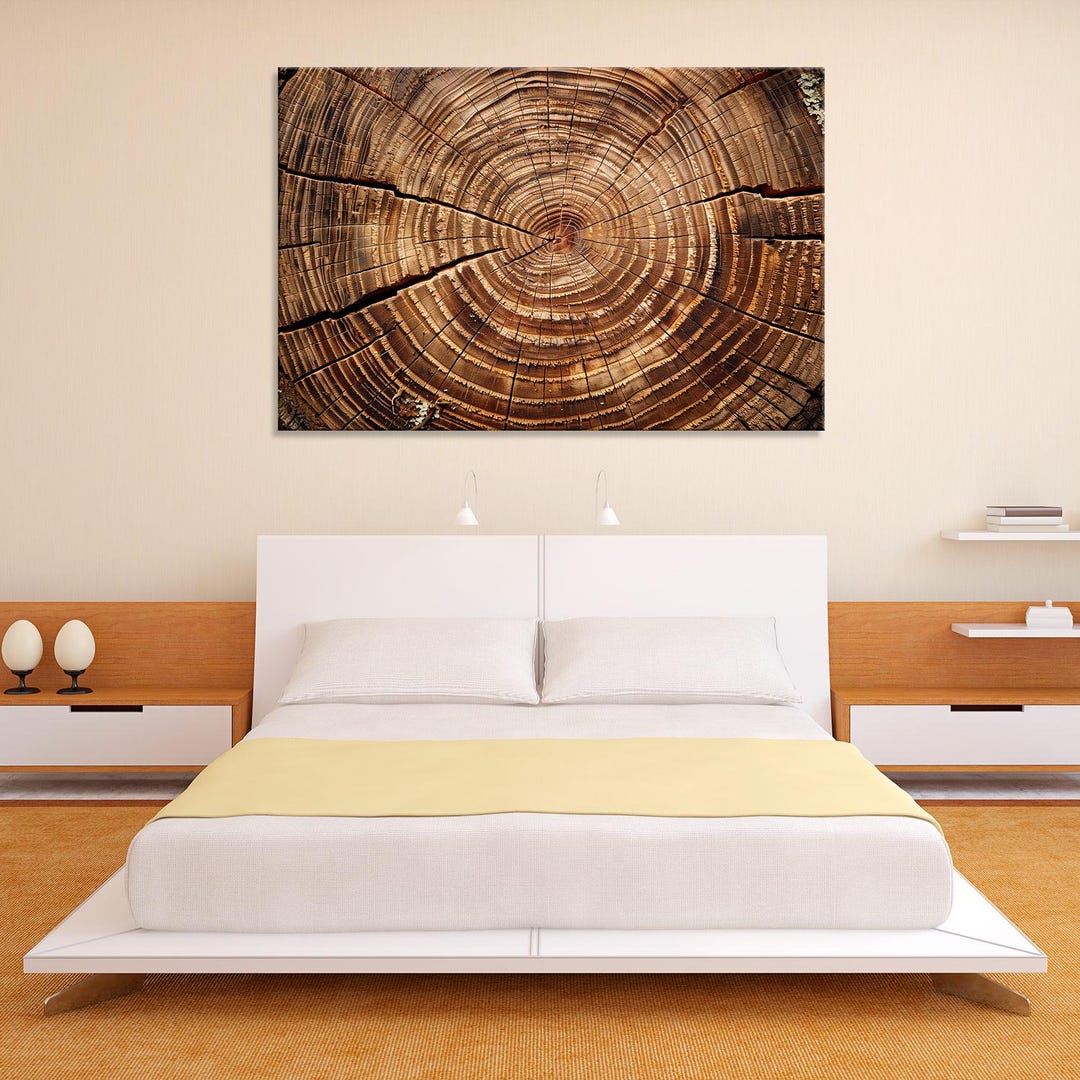 Rustic Rings – Tree Ring Abstract Art - Etsy