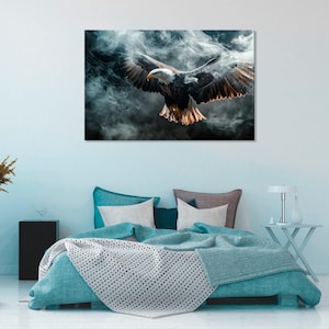 Bald Eagle with Majestic Wings – Powerful Wildlife Art for Nature Lovers