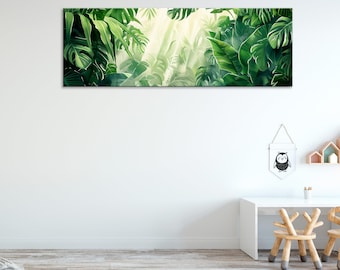 Corredor Verde — Panorama Botánico Tropical (1–7 paneles)