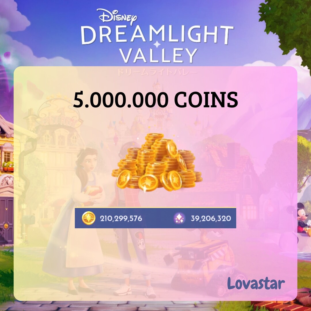 Dreamlight Valley 5 MILLION COIN - Etsy