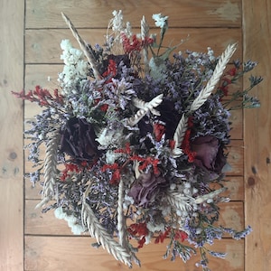 Bouquet of dried flowers