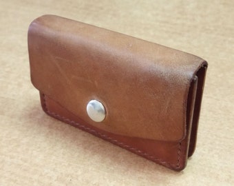 Modern Leather Card Holder Pattern - DIY Minimalist Wallet for Trendy Accessories