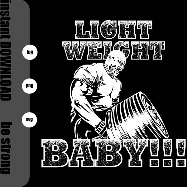 RONNIE COLEMAN, bodybuilding, light weight digital graphics for printing on T-shirts and in various areas, svg, png, jpg