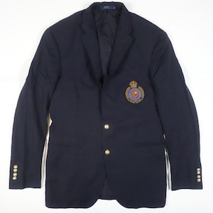 Ralph Lauren Navy Blazer - Etsy