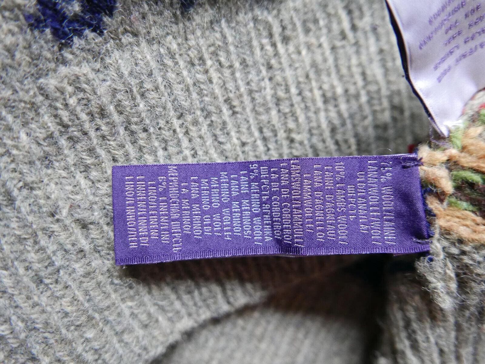 ラルフローレンパープルレーベル ハンドニット ベスト M ラルフローレンパープルレーベル ハンドニット ベスト M ラルフ