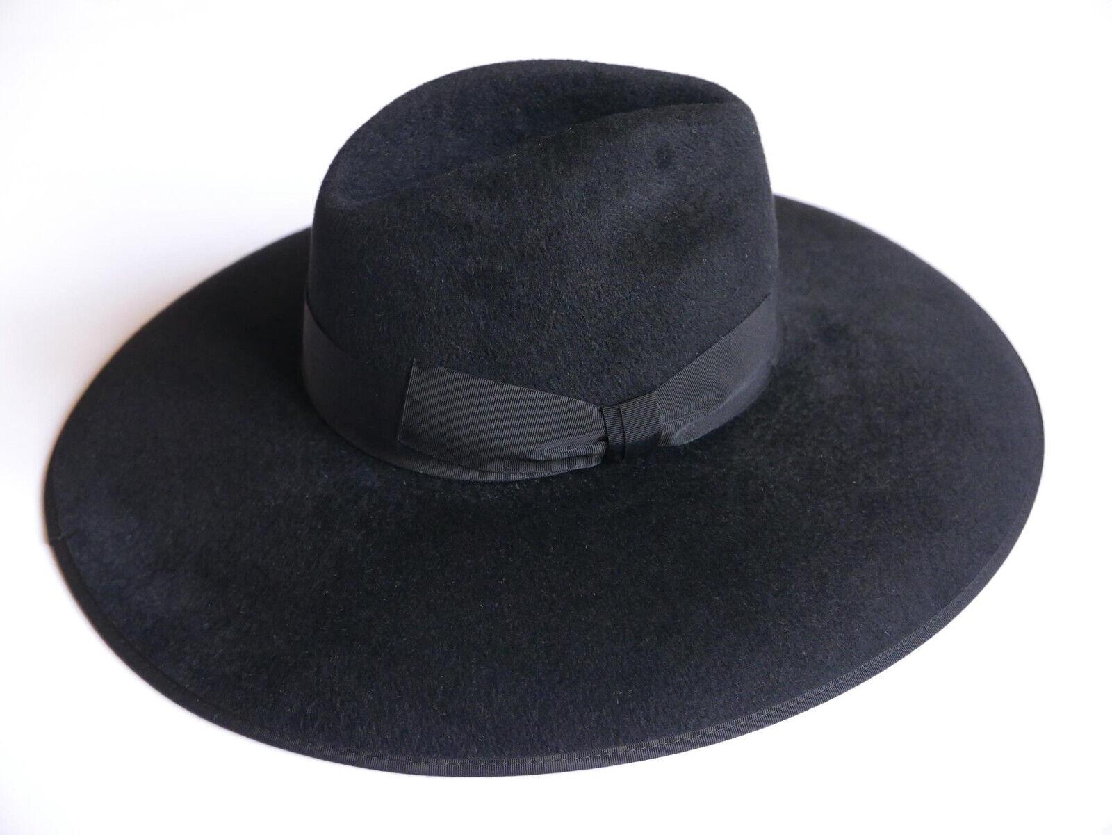 Gucci Black Wool Fedora Hat Wool hat Gucci Black size M International in Wool - 22538396 main image 4