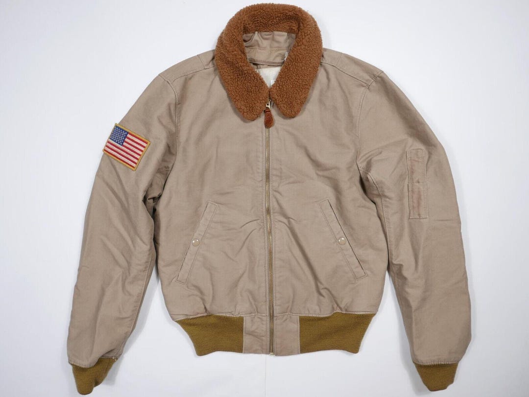 Ralph Lauren Denim & Supply Jacket Military Bomber Shearling Pilot