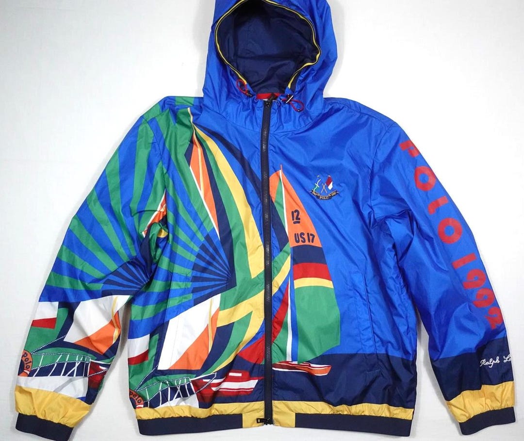 Polo Ralph Lauren Jacket Windbreaker CP-93 Sailing Yacht Regatta
