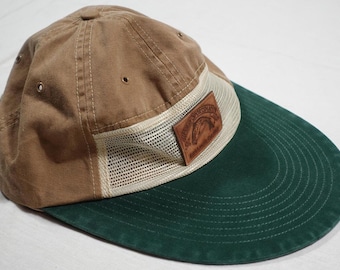 Polo Ralph Lauren Country Cap Hat Long Bill Mesh Sportsman Fishing Trucker NWT