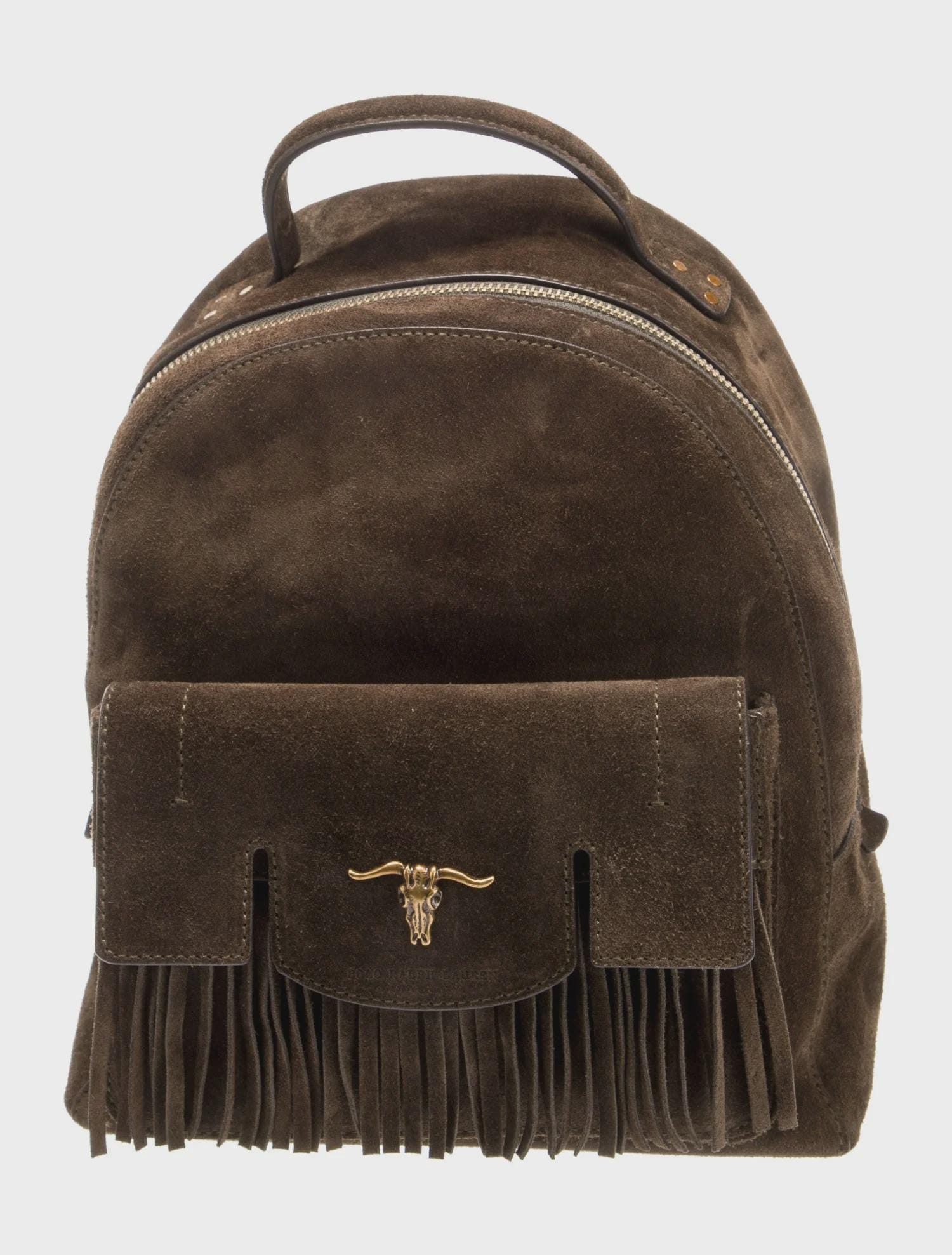 Vintage Leather Fringe Backpack - Etsy