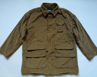 Polo Ralph Lauren Jacket Hunting Corduroy Utility Sportsman Tartan